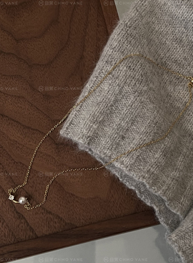 锁骨链项链双生花新款