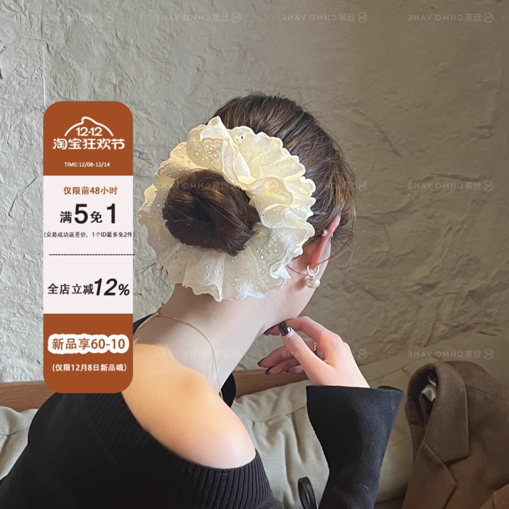 多层复古肠圈大肠圈新款棉质头饰