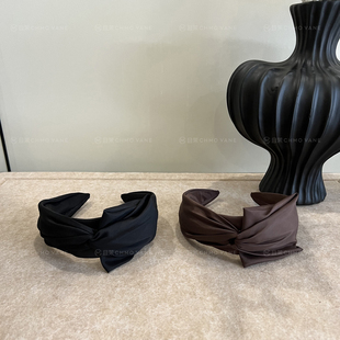 头饰发饰优雅气质 轻量有形压发头箍新款 且茉 韩国进口发箍