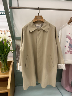 Mmt爆款风衣 姝蒙同款 外套 女 春装新款 中长款衣长90 胸围130