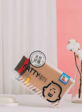 三枚包邮尹秀胖爷特粗纹路搓澡巾搓脚巾强力粗纱500D600D去角质