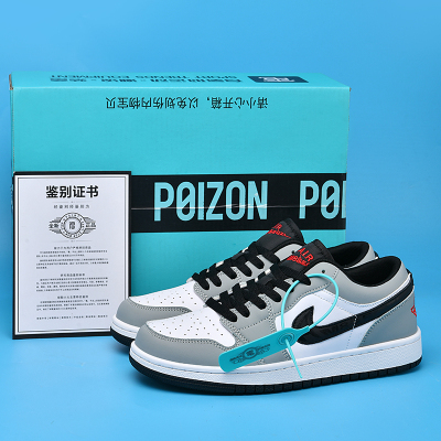 AJ官网正品男鞋低帮泡泡糖dunk黑白熊猫板鞋1烟灰官方旗舰店运动
