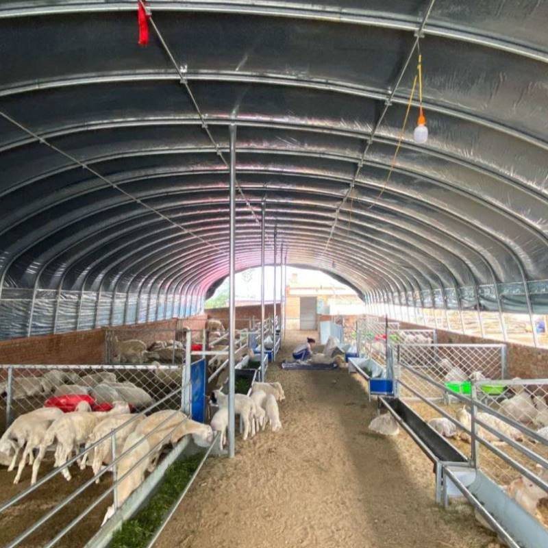 i养殖大棚骨架钢管全套鸡舍保温养鸡场养猪鸭牛猪圈大棚架搭建户