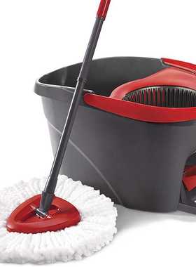 适配微力达vileda甩水O-CedarEasywring 三角脚踩旋转拖把桶套装