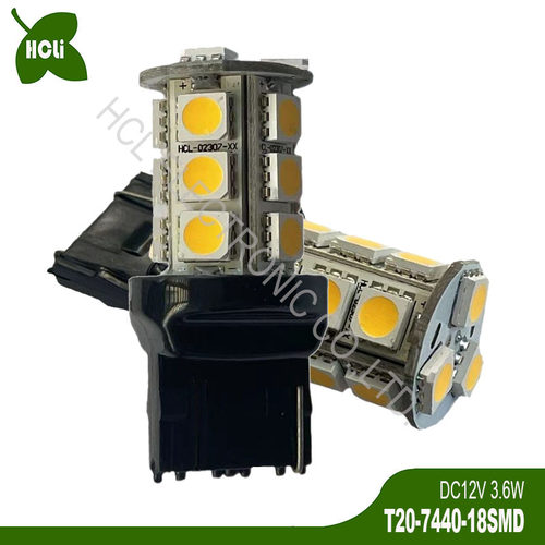 7440汽车尾灯T20LED倒车灯HCLi