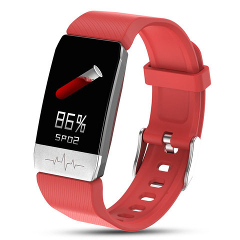 팔찌 T1은 체온을 측정합니다] [ECG WEARFIT2.0IP67 실시간 지능형 혈액 산소 T1S 심박수