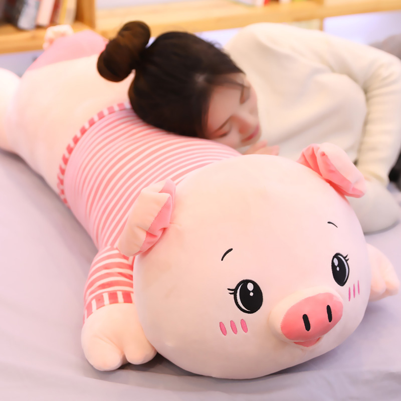 小猪毛绒布艺玩具网红公仔超火抱抱枕睡觉专用 女孩