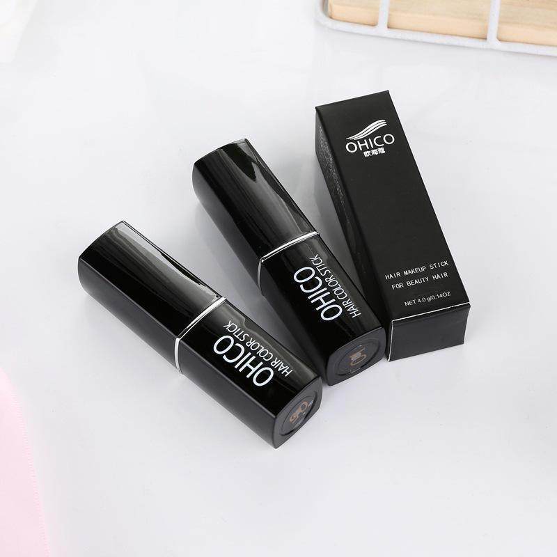 新品OHICO 一次性暂时遮白发笔膏口红式临时性黑色美补发笔外爆款,美发护发/假发,短效染发剂,淘宝优惠券,粉丝福利购,淘宝优惠卷
