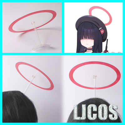蔚蓝 碧蓝档案  一花助手 杂鱼酱 光环 头饰cosplay道具