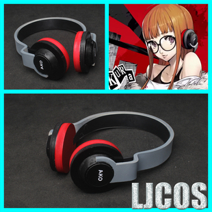 女神异闻录5 Persona 5佐仓双叶 耳机头饰cosplay道具