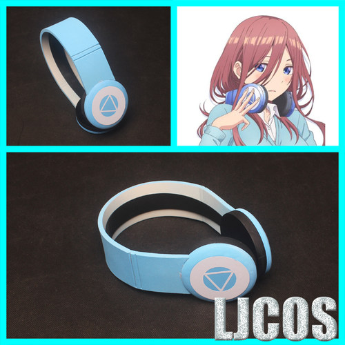五等分的花嫁 中野三玖 耳机cosplay道具