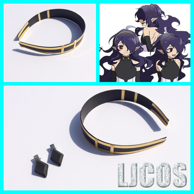终结的炽天使 阿朱罗丸 头饰 发箍 cosplay道具