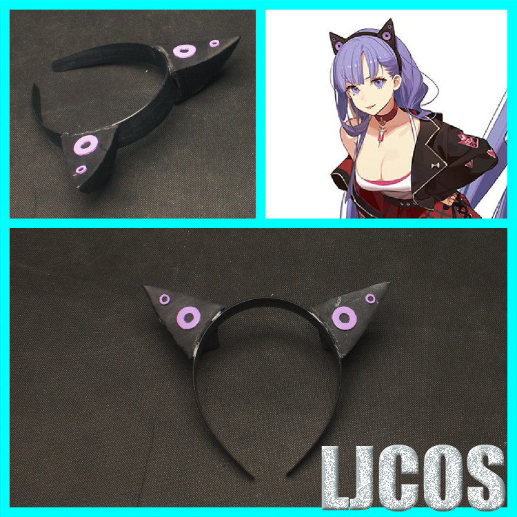 【LJCOS】Fate EXTRA CCC fgo BB黑衣少女月球女朋友头饰cos道具