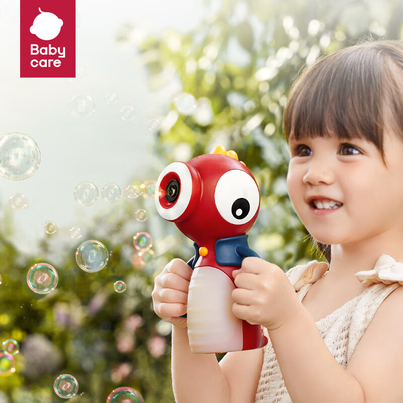babycare泡泡机儿童手持电动网红爆款玩具婴儿无毒水补充液男女孩