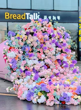 巨型花束网红花束造型摆件