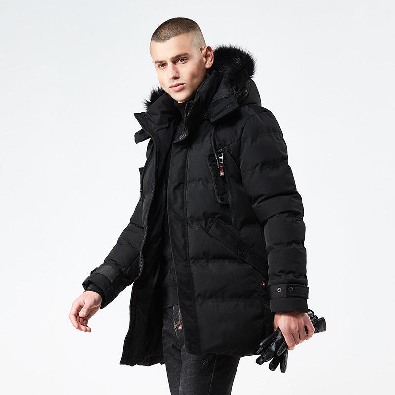 Men Padded Parka Cotton Winter Jacket Male Thick hooded Coatin the Men's clothing, Cotton  category - from Buy2taobao.com to provide professional Taobao agent buy service