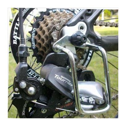 山地公路车后拨保护器变速器保护架自行车M后拔配件骑行装备护拨l