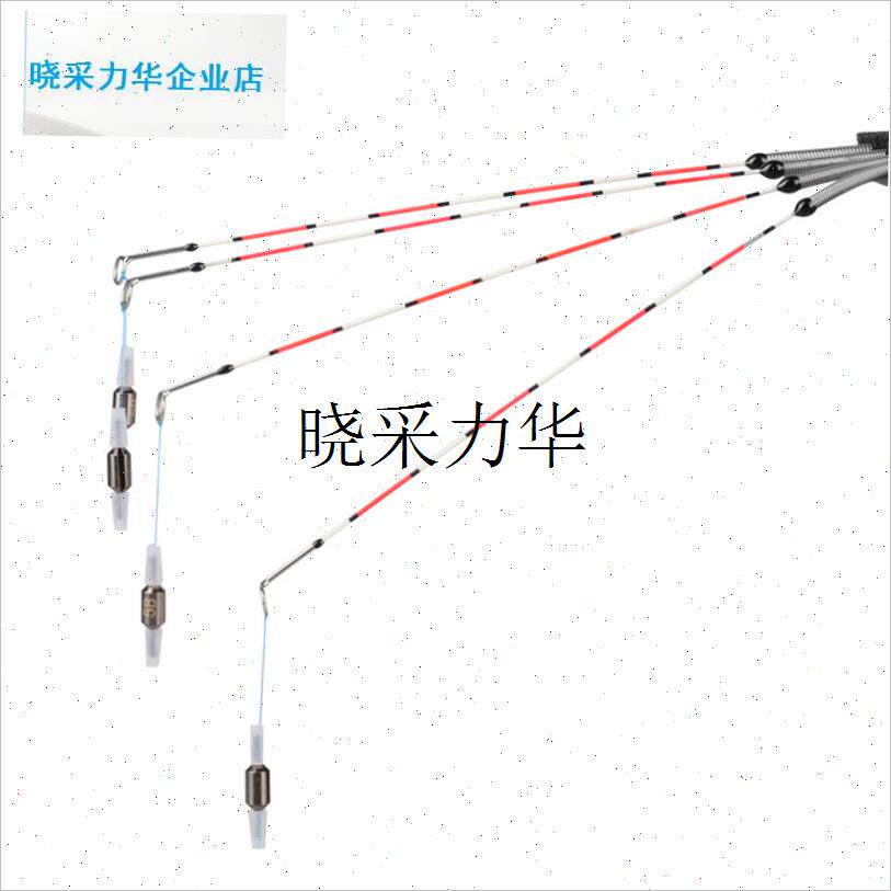 筏钓弯头竿稍 弹簧弯头稍桥筏竿稍H伐竿玻纤弹簧弯头杆稍配节l