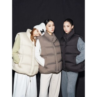 羽绒马甲女款2026新款坎肩秋冬白鸭绒零压感轻薄羽绒服背心高级感