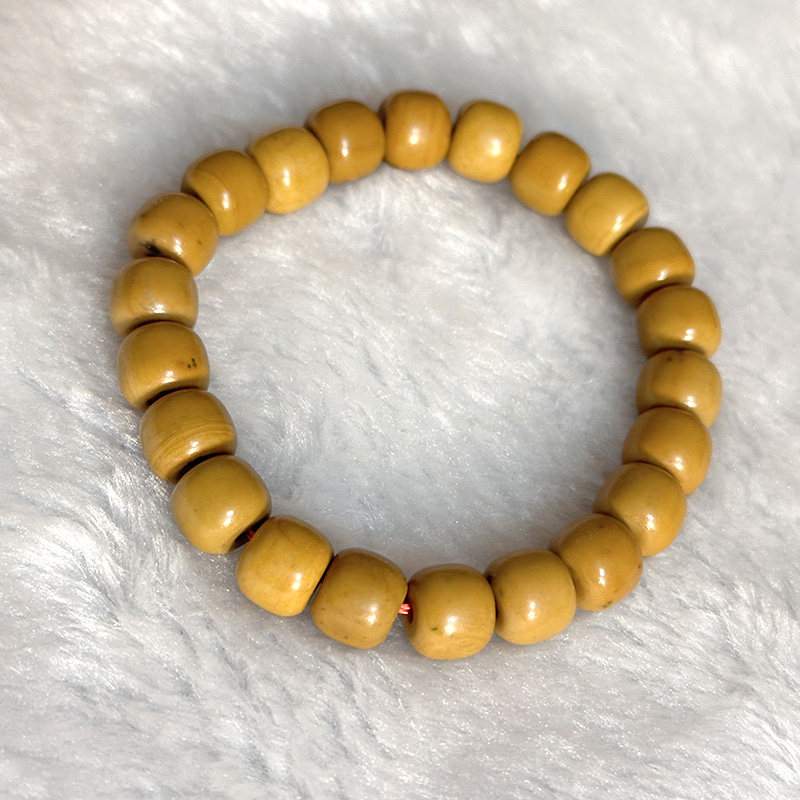 6A纯黄手串10mm 16mm按摩温熏调理器