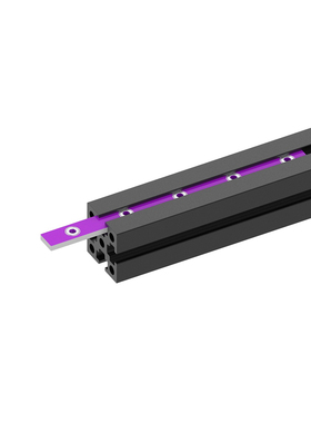 VORON01线轨固定器紫色PCB玻纤材质MGN7导轨安装条带螺牙沃龙配件