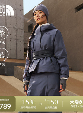 北面UE设计师款马年硬壳外套冲锋衣女防水户外TheNorthFace|8E69