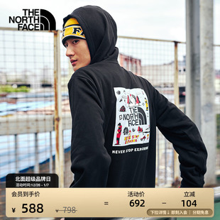 8JRS Belly合作系列针织卫衣新TheNorthFace 北面男女同款 Uncle