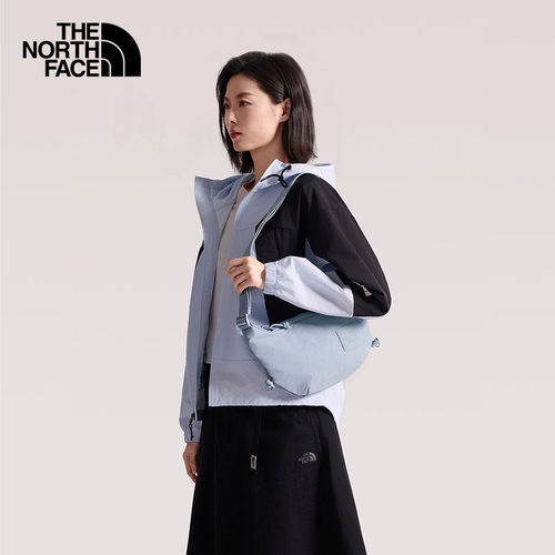 北面女单肩背包饺子包斜挎包