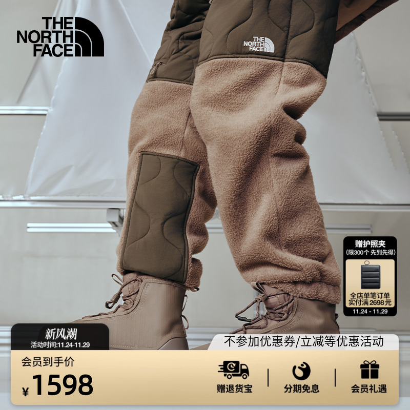 北面男女同款中帮防水营地鞋