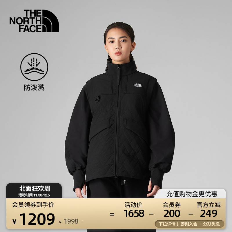 北面UE保暖防泼水棉马甲