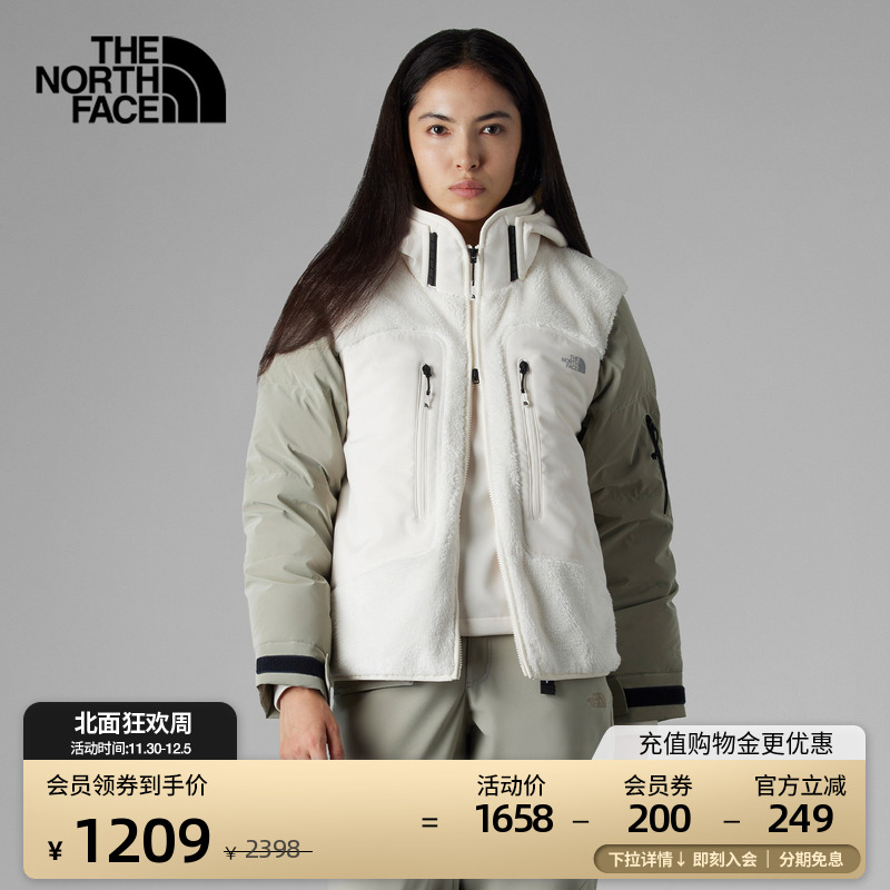 北面UE女舒适保暖抓绒衣