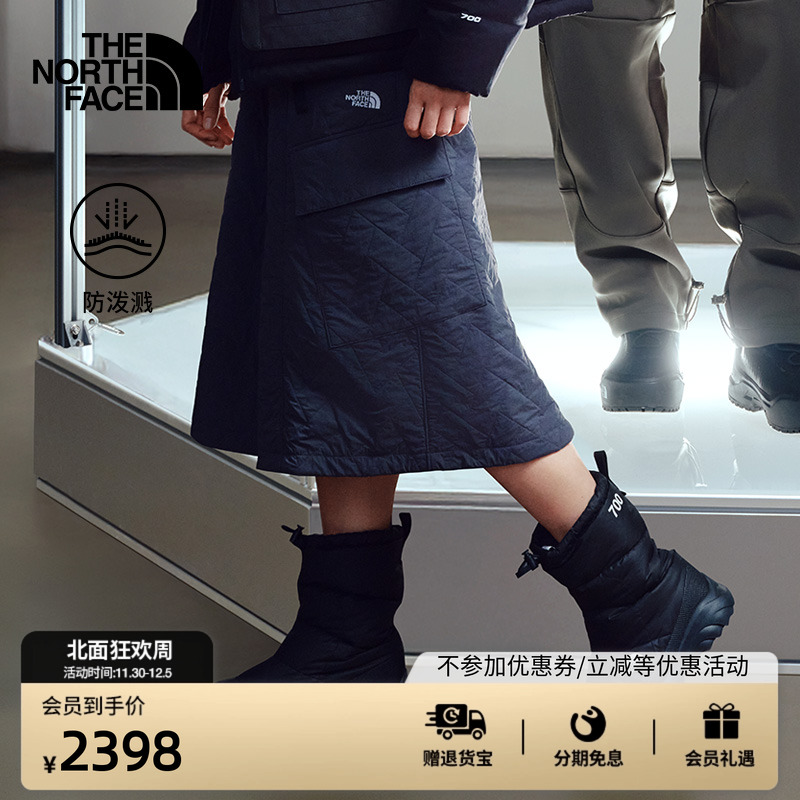 北面UE设计师款女防泼水A字半裙