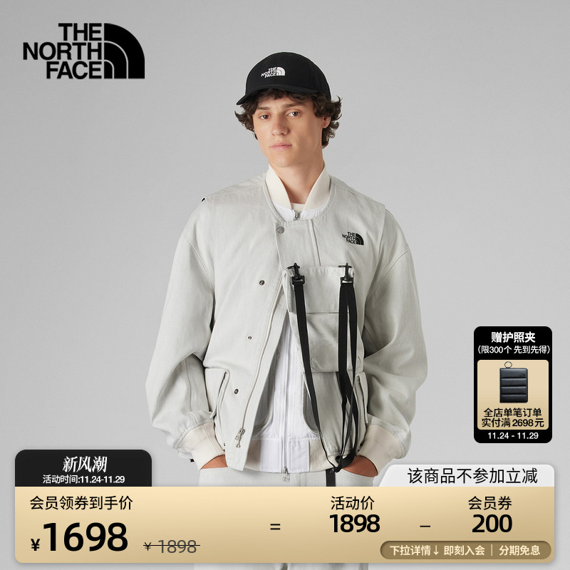 北面UE设计师款男休闲牛仔马甲