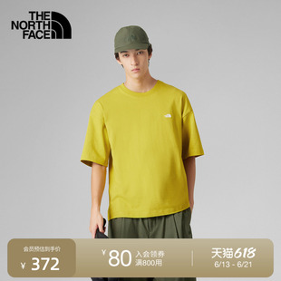 【李昀锐同款】北面UE男纯棉刺绣LOGO短袖T恤TheNorthFace|885R