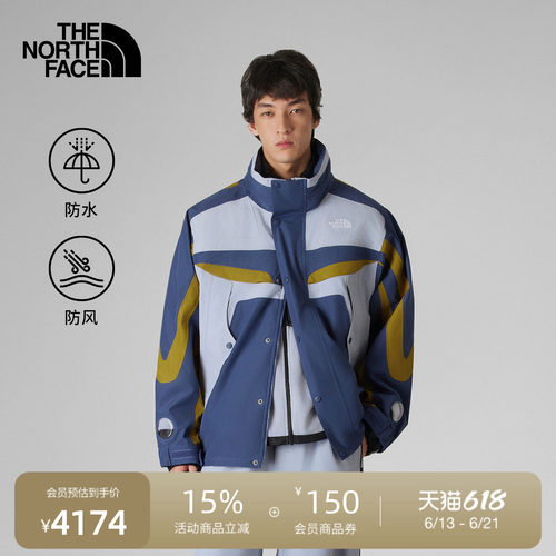 北面UE设计师款男冲锋衣硬壳外套