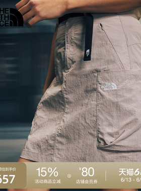 北面UE设计师款女A字短裙机能休闲户外夏款 TheNorthFace|8CM6