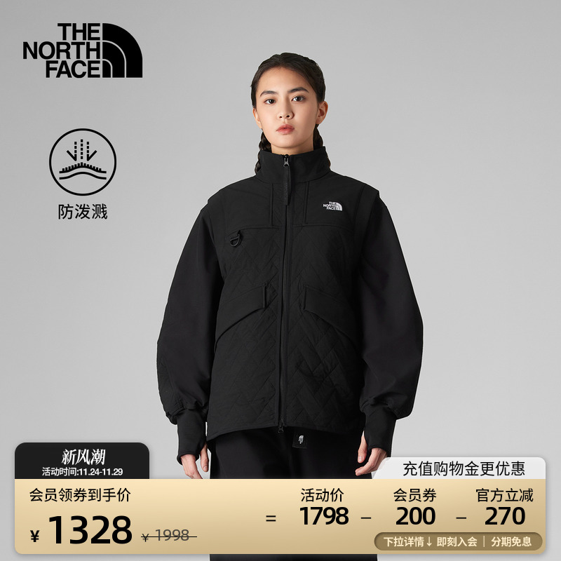 北面UE保暖防泼水棉马甲