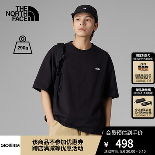 885R TheNorthFace北面UE重磅纯棉短袖 T恤男户外舒适透气24夏新款