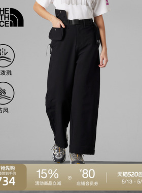 北面UE女休闲长裤防风防泼水舒适宽松户外TheNorthFace|8CHZ