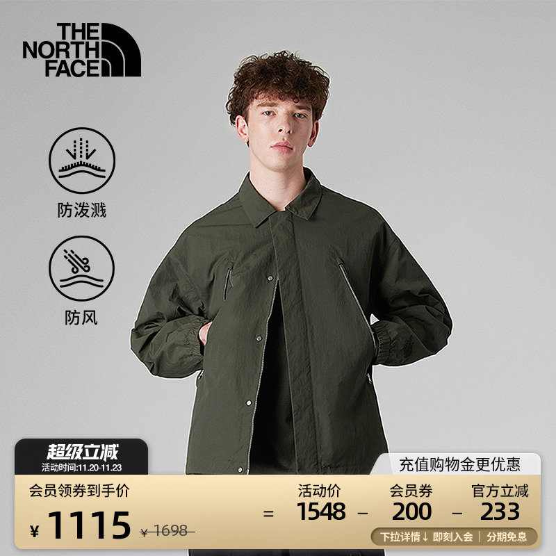 北面UE男宽松防泼水防风夹克