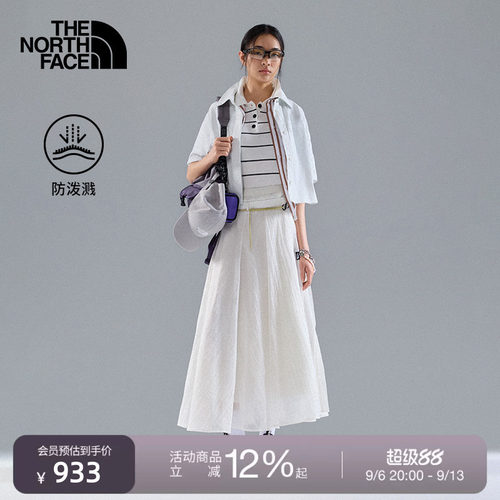 北面UE设计师款女短袖POLO衬衫