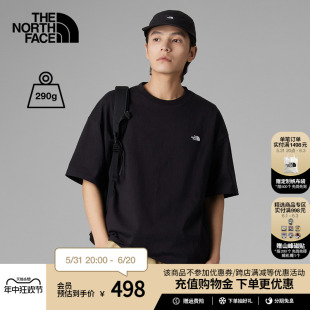 885R TheNorthFace北面UE重磅纯棉短袖 T恤男户外舒适透气24夏新款