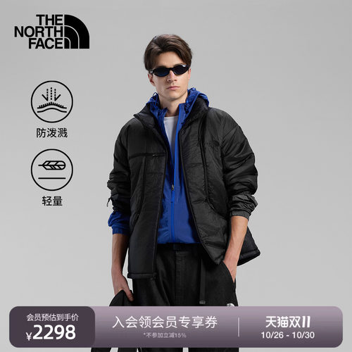 北面UE设计师款男轻量棉服夹克