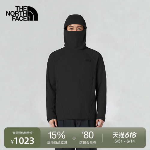 北面UE设计师款男华夫格卫衣