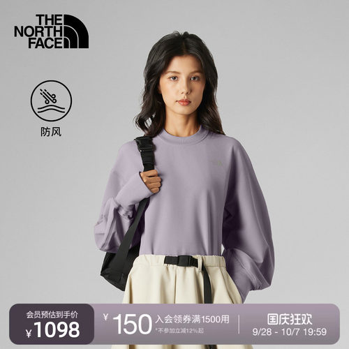 北面UE设计师款女A字防风卫衣