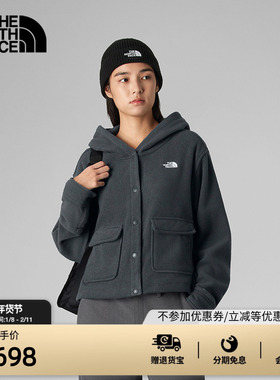 北面UE设计师款抓绒上衣女户外休闲保暖新款TheNorthFace|8E2C