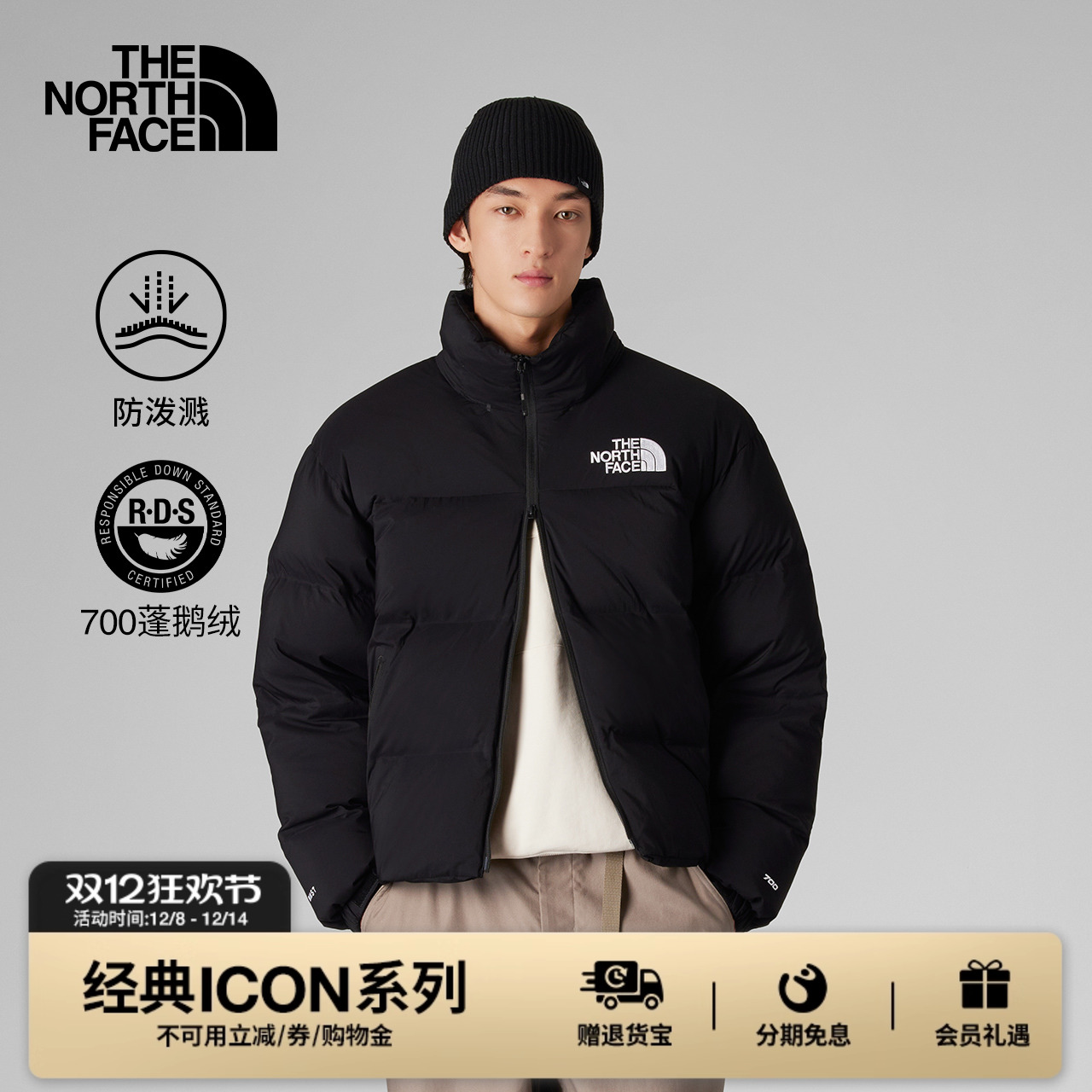 北面UE男ICON防泼水鹅绒服