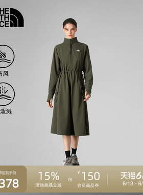 北面UE设计师款女连衣裙防泼水防风户外秋款TheNorthFace|8E6T