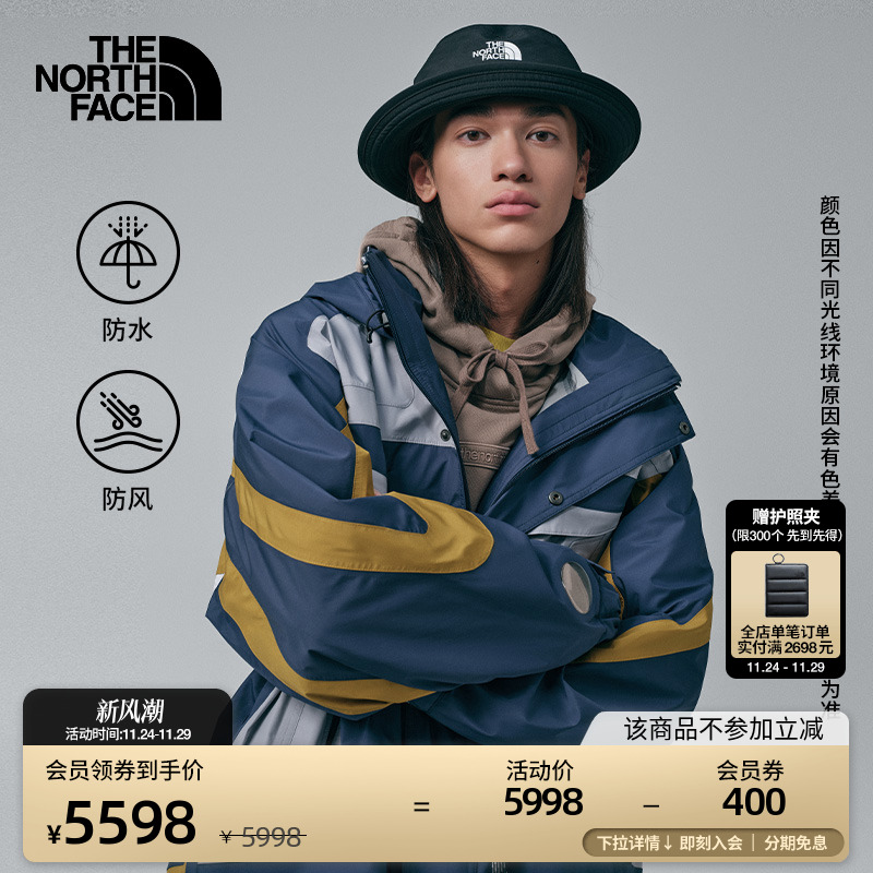 北面UE设计师款男冲锋衣硬壳外套