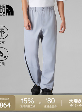 北面UE设计师款侧拉链防水硬壳长裤男防水户外TheNorthFace|8E5X